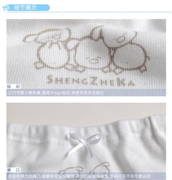 盛哲卡 女童純棉內褲 6個月 3歲女童三角內褲 2條裝 l1066